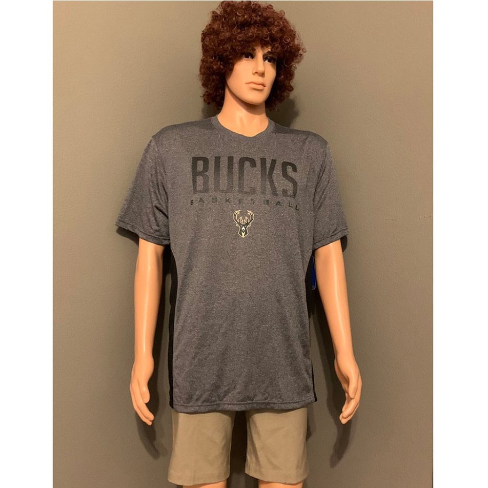 Ultra Game NBA Men's Arched Plexi Short Sleeve Tee Shirt XL